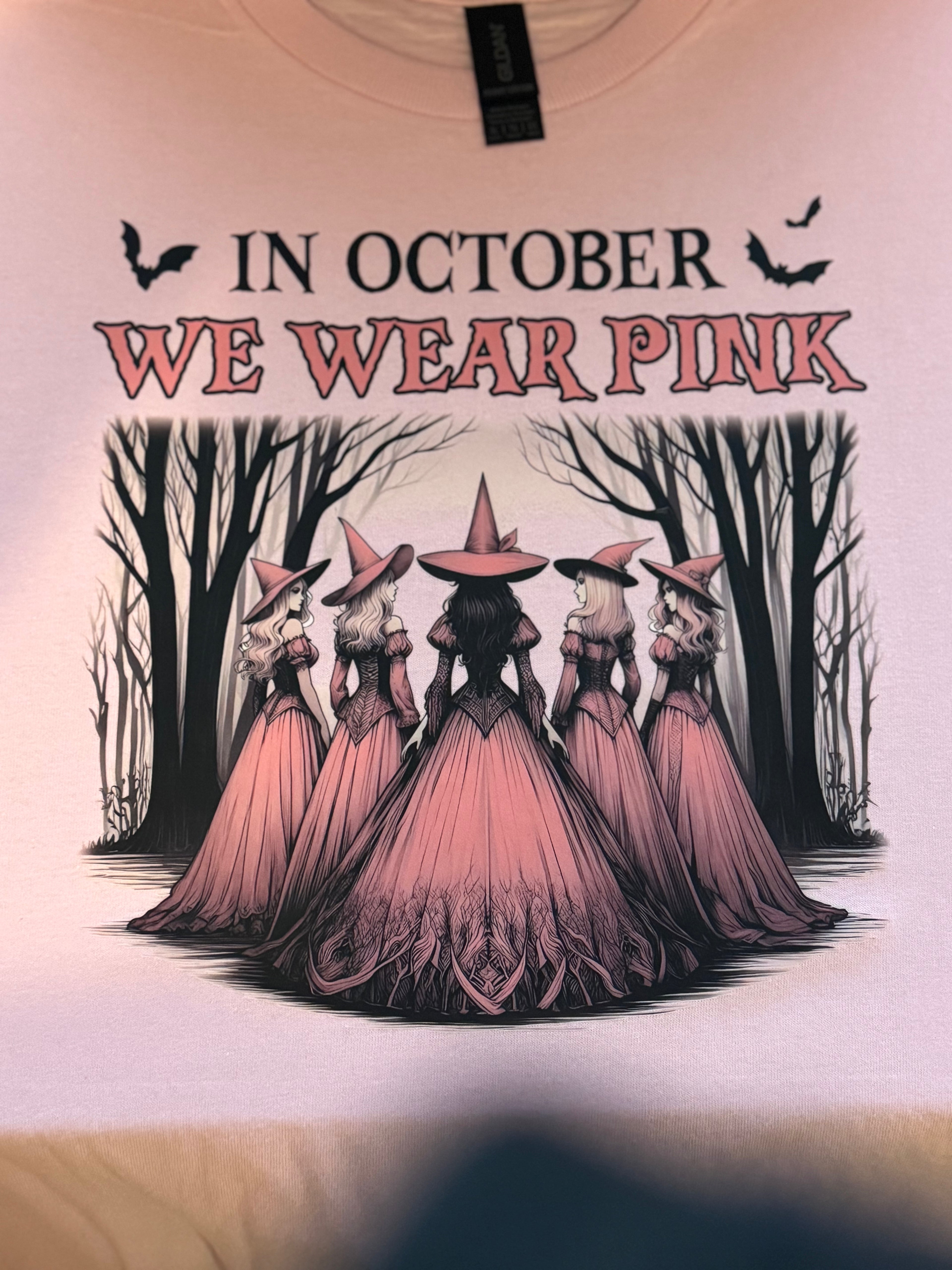 In October, We Wear Pink T-Shirt