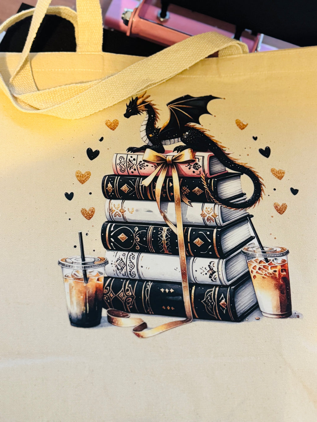 Book Dragon Tote